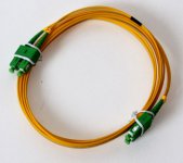 Patch cord duplex SC/APC SC/APC,SM, Φ 2mm 5m 