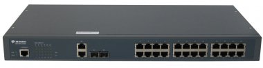 L2 switch 24x10/100Mbps RJ45, 2x1Gbps SFP/RJ45