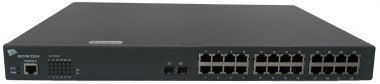 L2 switch 24x10/100/1000Mbps RJ45, 2x1Gbps SFP/RJ45