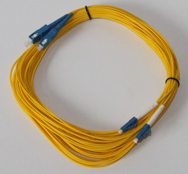 Patch cord duplex LC/UPC SC/UPC,SM, Φ 2mm 1m
