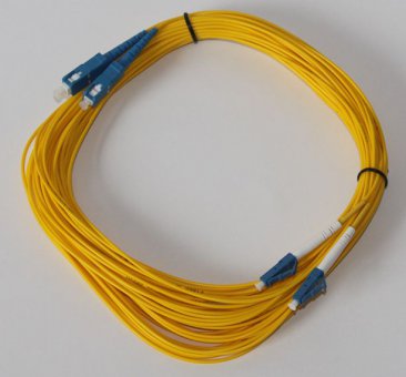 Patch cord duplex LC/UPC SC/UPC,SM, Φ 2mm 5m 